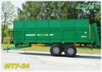 Машина для внесения твердых органических удобрений МТУ-24