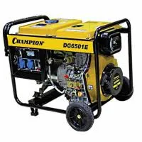 Дизельный генератор Champion DG6501E (электростанция Чемпион DG6501E)